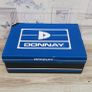 New mens Donnay leather casual chukka dark brown boots Image 8
