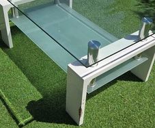 glass table