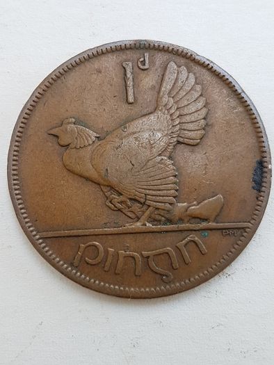 1930's 1d Pingin (Penny) Coins x 5