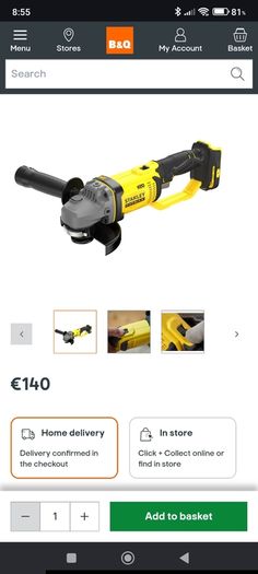 Stanley Fatmax v20 Angle Grinder
