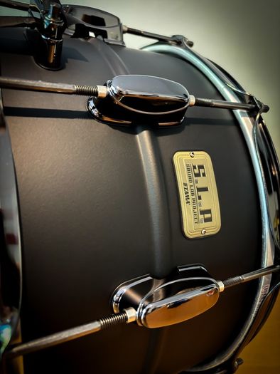 Tama S.L.P Big Black Steel snare drum 14x8 - LST148