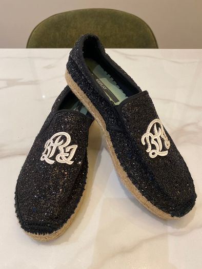 [Espadrilles] Replay - Black Sparkly - Unworn