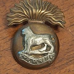 British Army Genuine Royal Munster Fusiliers Cap Badge
