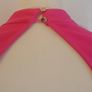 River Island Ladies High Neck Pink Top Wide 3/4 Sleeves Size UK8 Blouse Image 5
