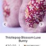 New JELLYCAT Thistlepop Blossom LUXE Bunny Medium Image 4