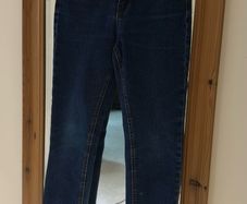 Lefties Classic Dark Blue Skinny Jeans - Size XS