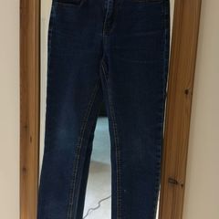 Lefties Classic Dark Blue Skinny Jeans - Size XS