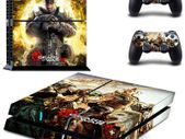 Gears of War Skin Vinyl Sticker for the PlayStation 4 Console PS4