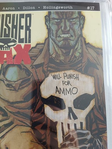 The Punisher Max Marvel  Issue 17 CBCS / CGC 9.8 Certified Graded Comic Framed  DC