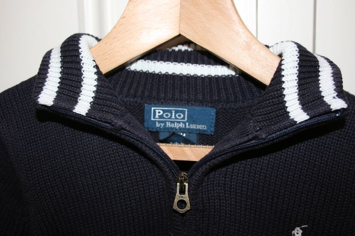 Ralph Lauren Polo Navy Half Zipped Jumper Age 18 Months