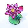 Swarovski Lotus Waterlily Flower Crystal Figurine Image 4