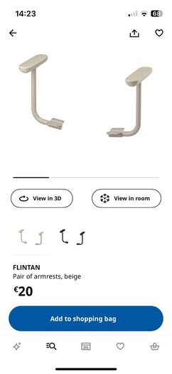 IKEA Fintan arm rests