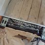 Mid Century Modern Chrome Bar Heater.  Fully Working Vintage 1970s Electric Fire . Still in the box. Pristine condition Image 2