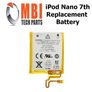 iPod Nano 7 Replacement Rechargeable Li-ion Battery 220mAh 7th Generation Image 3