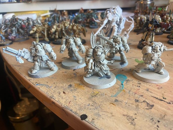 Warhammer 40k Dark Angels Deathwing Terminators Squad