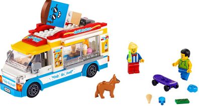 Lego City 60253: Ice-Cream Truck (2020) 100% Complete (NO BOX)