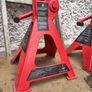 4 Ton Bottle Jack & 2 Ton Axle Stands. Excellent Condition Image 4