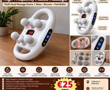 Multi-Head Massage Device