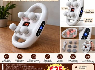 Multi-Head Massage Device