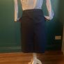 Tommy Hilfiger navy pencil skirt. Size 10/12 Image 5