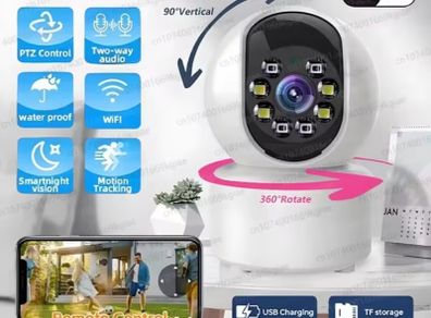 Rotatable wifi camera