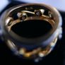 Vintage 925 Sterling Silver Gold Plated Ring Women Fashion Jewelry Cubic Zircon Ring Image 7