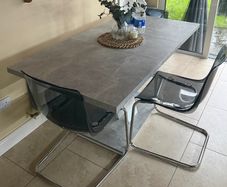 Table and chairs
