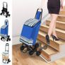 Folding Shopping Trolley on 6 Wheels, Stair Climbing Shopping Cart, Grocery Trolley MULTIPLE COLOURS AVAILABLE (FREE POSTAGE) Image 9