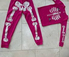 Girls  glow in the dark pyjamas