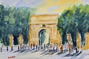 Stephen's green watercolour