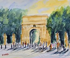 Stephen's green watercolour