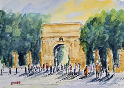 Stephen's green watercolour