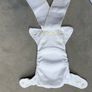 12 Little Comfort Bamboo Fitted Night Nappies 24 Boosters Irish Made Image 6