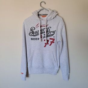 Superdry 77 fleece lined hoodie Size small ptp 22" in excellent condition