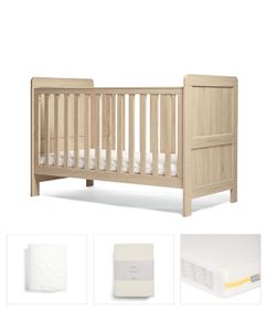 mamas & papas atlas cot bed with mattress
