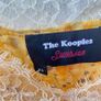 The Kooples Sunrise Yellow Floral 100% Silk Lace Camisole Top XS Image 5