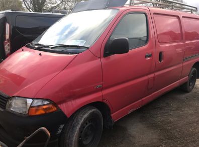 Toyota Hiace for breaking