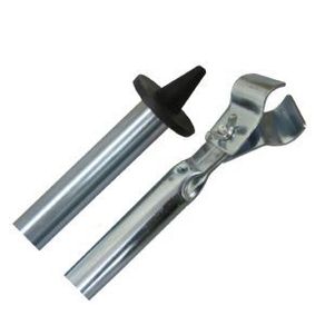 Via Mondo Steel Storm Pole With Foot 170-260cm, 19/22mm