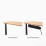 Fully Jarvis bamboo contour standing/sitting desk Image 5