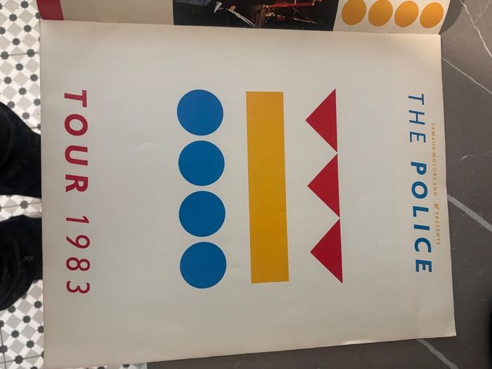 The Police 1983 Tour Program