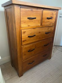 Solid Wood Chest of Drawers