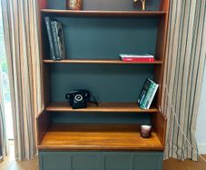Mid century Nathan waterfall bookcase