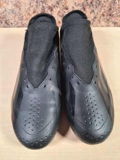 ADIDAS X CRAZYFAST 3 football boots FG firm ground BLACK size UK 7 EU 41