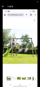 TP (Smyths) Swing set + Slide