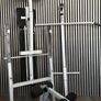 weight bench York fitness with attachments Image 8