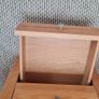 solid oak bedside locker, one only Image 8