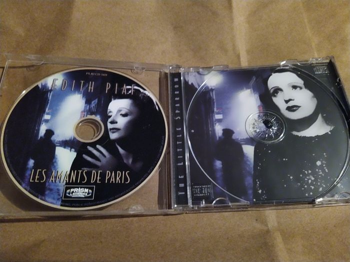 Edith Piaf - Les Amants De Paris Cd