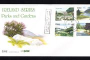 1989 Ireland Parks &amp; Gardens Commemorative Stamps An Post First Day Cover (FDC) with Durlas (Thurles) Steele cancel.