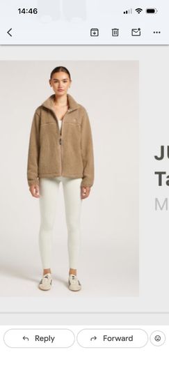 4th Arq Jude Fleece Jacket in Tan