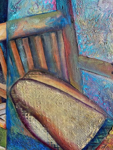 Original signed painting by Sergiu Teleuta, 2005 Romanian Artist
